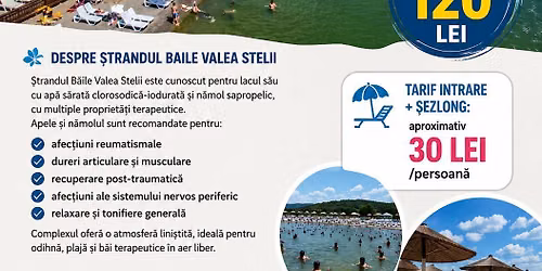 Relaxare la \u0219trandul din Valea Stelii