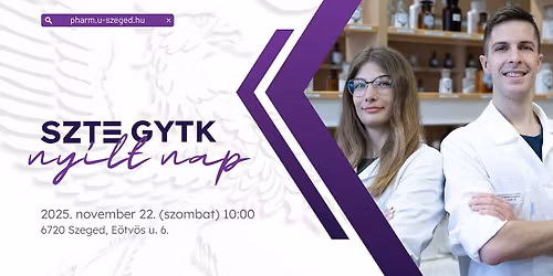 SZTE Gy\u00f3gyszer\u00e9sztudom\u00e1nyi Kar - Ny\u00edlt Nap