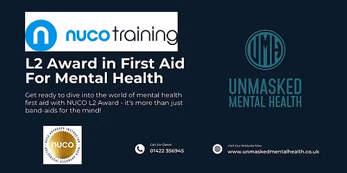 NUCO L2 Award in First Aid For Mental Health - Halifax