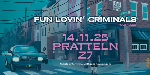 Fun Lovin' Criminals - A Matter of Time World Tour 2025 | Pratteln
