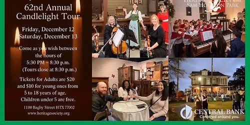 62nd Annual Candlelight & Choirs Tour