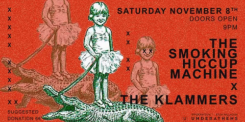 THE SMOKING HICCUP MACHINE X THE KLAMMERS LIVE