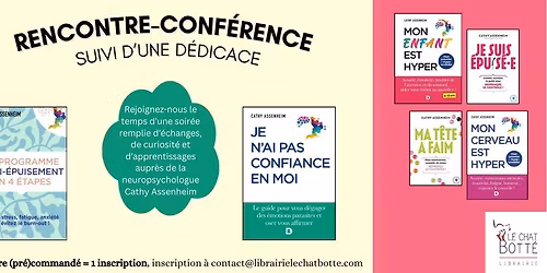 Rencontre-conférence avec CATHY ASSENHEIM