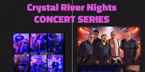 Crystal River Nights Concert Series - Saturday, September 19, 2026