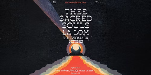 The Constellation Tour: Thee Sacred Souls, LA LOM & The Womack Sisters
