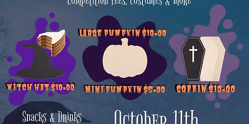 Halloween paint night - fundraiser 