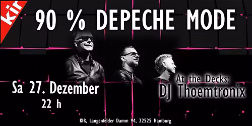 90% Depeche Mode Night