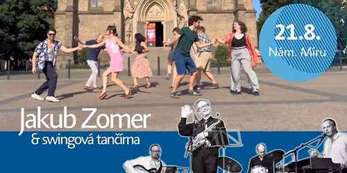 Swingov\u00e1 tan\u010d\u00edrna na M\u00edr\u00e1ku | hraje Jakub Zomer Quartet