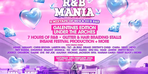 RNB MANIA | Birmingham's Galentines R&B Fest