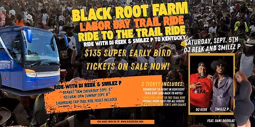 Ride to the Trail Ride with DJ Reek and Smilez P
