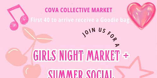 Girls Night Market + Summer Social