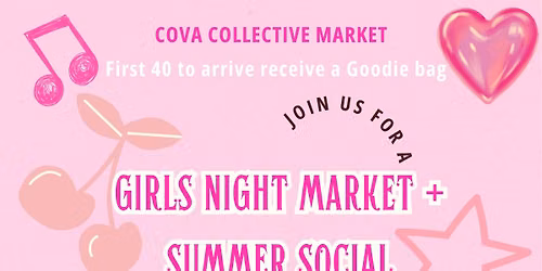 Girls Night Market + Summer Social