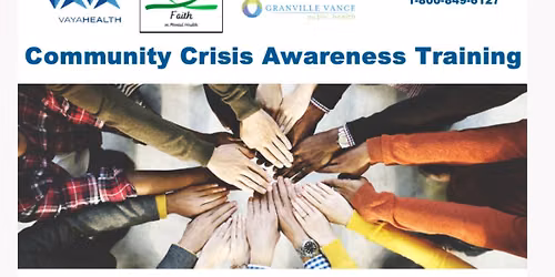 Community Crisis Awareness Training