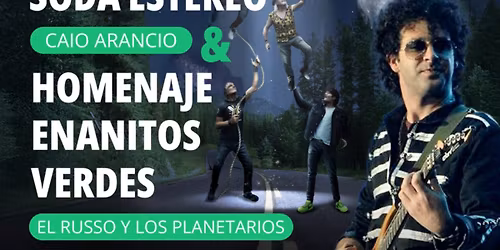 Concierto de El Russo y los Planetarios: Tributo a Soda Stereo