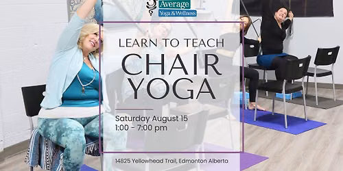 Learn to Teach Chair Yoga