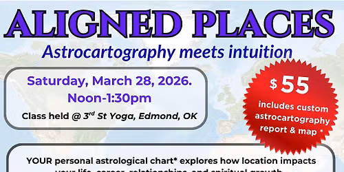 Aligned Places: Astrocartography meets Intuition