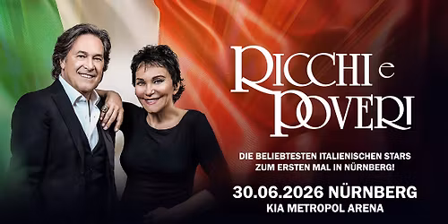 RICCHI E POVERI \u2013 live in N\u00dcRNBERG!