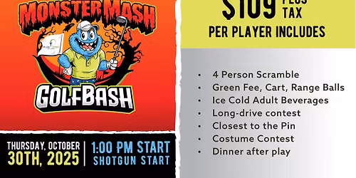 Monster Mash Golf Bash