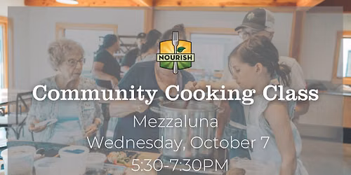 Community Cooking Class: Mezzaluna