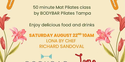 Mat Pilates class at Lona - Tampa Marriott Water St