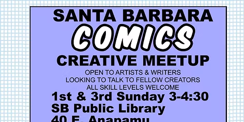 Santa Barbara Comics Creative Meetup