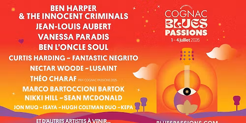 Festival Cognac Blues Passions 