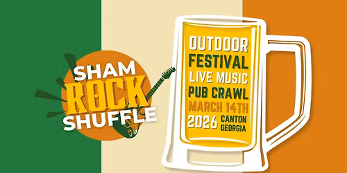 ShamRock Shuffle Pub Crawl 2026 - Canton GA