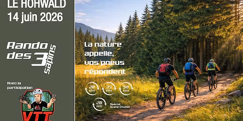 Rando des 3 Sapins \u2013 3\u1d49 \u00e9dition