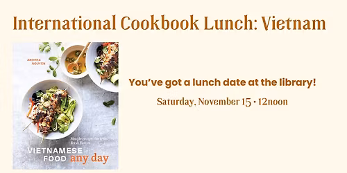 International Cookbook Lunch: Vietnam