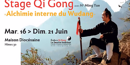 Stage Qi Gong "Alchimie interne" Ma\u00eetre Ming Yue (Wudang)