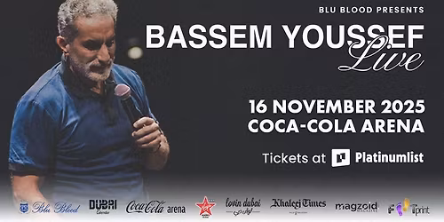 Bassem Youssef in Dubai