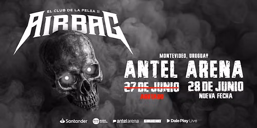 Airbag en Antel Arena