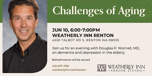 Quarterly Talk - The Challenges of Aging with Dr. Wornell