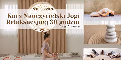 Kurs Nauczycielski Jogi Relaksacyjnej 30 godzin