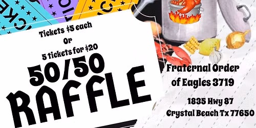 Crystal Beach Crawfish boil 