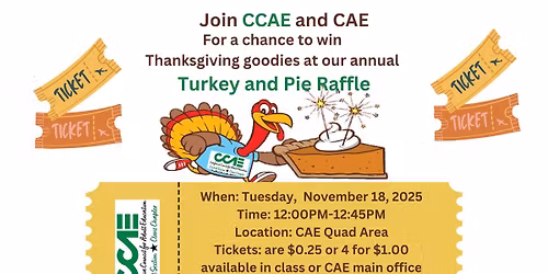 Turkey and Pie Raffle