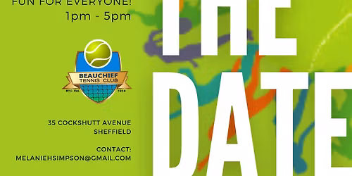 Beauchief Tennis Club Open Day