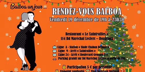 Rendez-Vous BALBOA \u00e0 BORDEAUX