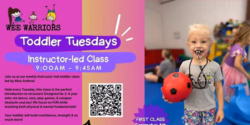 Toddler (2-4) Instructor-led Class