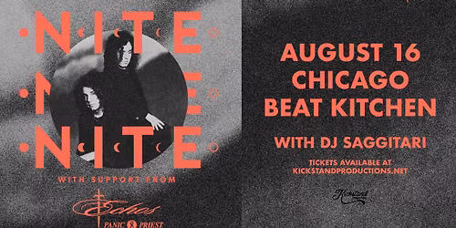 NITE with Echos, Panic Priest, & DJ Saggitari at Beat Kitchen