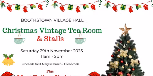 Christmas Vintage Tea Room