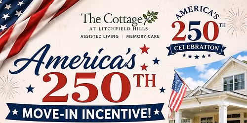 Honoring 250 years - Celebrating new beginnings - Four unique tour themes and dates. 