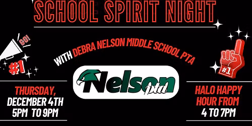 School Spirit Night - Debra Nelson Middle School PTA