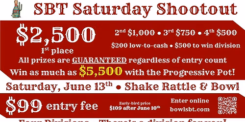 SBT Saturday Shootout VI - Shake Rattle & Bowl @ Cliff Castle