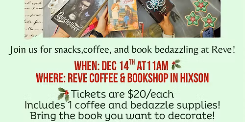 Holiday Book Bedazzling Party