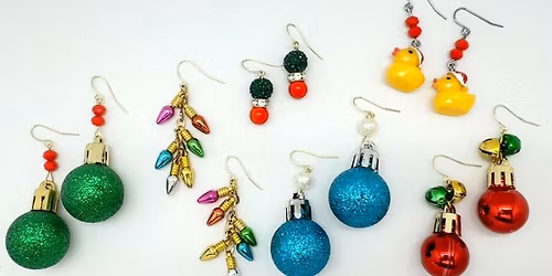 Workshop: Holiday Earrings