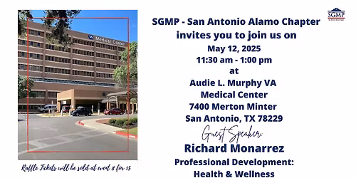 SGMP - San Antonio Alamo Chapter Education Luncheon