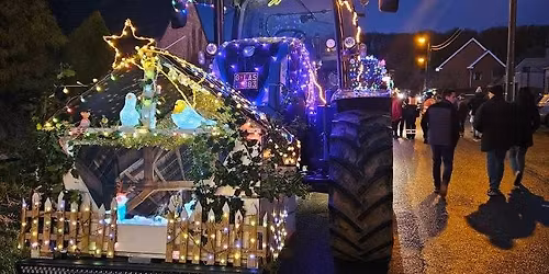 Tractor kerstrun  lubbeek 