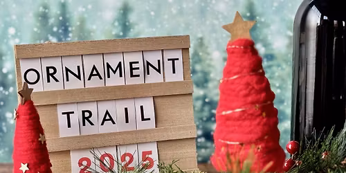 Holiday Ornament Passport Trail Begins!