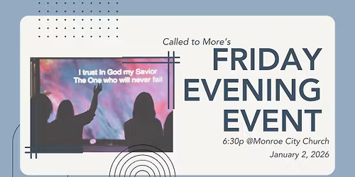 Friday Evening Event